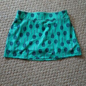 Prince Match Core Knit Tennis Racket Print Skort size M
